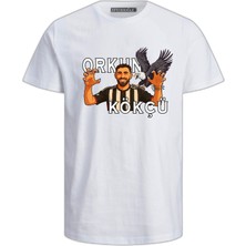 O.kökçü Kartal Baskılı Pamuklu Tshirt