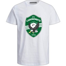 Pfk Ludogorets Razgrad Baskılı Pamuklu T-Shirt