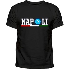 Ssc Napoli Baskılı Erkek Regular Pamuklu T-Shirt