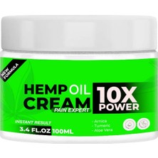 Louise Beauty / Hemp Oil Cream 10X - 100 Ml: Yoğun Ağrılarınızı Kesmeye Krem