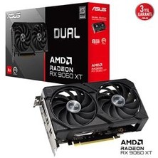 Asus RX9060XT 8gb Gddr6 128BIT 2xdp/hdmı (DUAL-RX9060XT-8G)