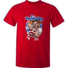 Bayern Mia San Mia Baskılı Pamuklu Tişört