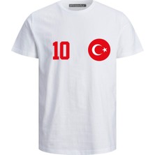 10 Numara Türkiye Milli Takım  Baskılı Çocuk T-Shirt