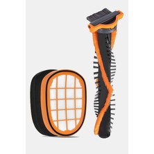 Philips XC8347/01 Uyumlu Süpürge Hepa Filtresi ve Başlık Rulo Fırçası 2'li Xc 8347