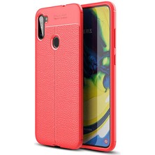 Samsung Galaxy A11 Kılıf Uzun Ömürlü ve Dayanıklı Dermiq Premium Esnek Lüks Silikon Kapak