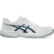 Asics Upcourt 6 Erkek White/Dark Neptune Voleybol Ayakkabısı 1071A104-104