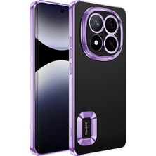 Poco X7 Şık Tasarımlı ve Parlak Omega Premium Silikon Kılıf