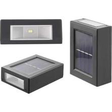 Dekoratif Duvar Lambası Solar Güneş Enerjili Bahçe Aydınlatması