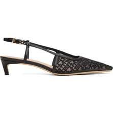 Siyah Kadın Topuklu Ayakkabı FW0FW08746