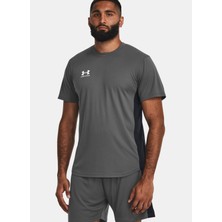 Under Armour 1379589-025-UA M's Ch. Train Ss Gri Bisiklet Yaka Normal Düz Erkek T-Shirt