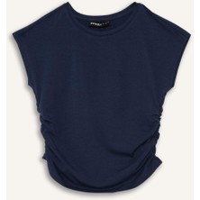 DeFacto Fitted Modal Kısa Kollu Tişört F5187AX25AU