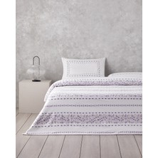 Minibloss Pamuklu Çift Kişilik Nevresim Seti 200X220 cm Lila