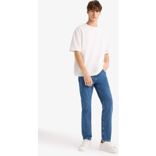 DeFacto Sergio Regular Fit Normal Kalıp Normal Bel Boru Paça Jean Pantolon F4683AX25AU