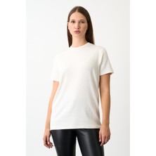 Bisiklet Yaka Basic T-Shirt