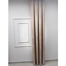 Nevra Gold V-401  1/3 Sık Pile Fon Perde Apm