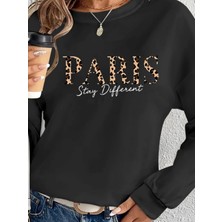 Desenli Kadın Uzun Kollu Viskon Bluz