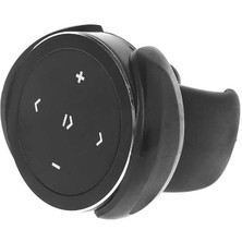 Kablosuz Bluetooth Medya Araç Direksiyon Uzaktan Kumanda Taşınabilir Müzik Çalar Gümüş