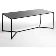 Hitit Dekorasyon Apei Siyah Metal Orta Sehpa