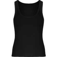 Kadın Pamuklu U Yaka Kaşkorse Atlet