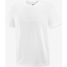 Salomon LC2527000 Big Logo Tee M Erkek Spor Tişört