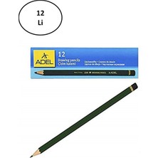 Adel 2200 Dereceli Kurşun Kalem 7b 12'li