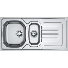 Franke Olx 651 Sağ Damlalıklı Inox Tezgah Üstü Eviye