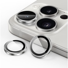 Iphone 15 Pro / 15 Pro Max Uyumlu Kamera Lens Koruyucu Mercek Çerçeve