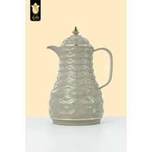 Lale Thermos Cam Hazneli Termos Elmas-1 | 0.6 Lt | Kahve & Çay | 12 Saat Sıcak / 24 Saat Soğuk | Yerli Üretim (Charmy)