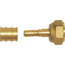 Gomax XBA02N 1/4 - 1/4 (6.1*10.9 Mm) Düz Tip Rakor