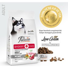 Felicia 3 kg Kolajenli Kuzulu Az Tahıllı M/large Yetişkin Köpek Maması