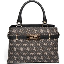 Silver Polo  Kadın Omuz Çantası 1149-46305 Sılver Polo Bayan Çantası M178 Siyah-Mat Siyah