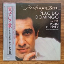 Only Japan Vinyl Placido Domingo With John Denver – Perhaps Love