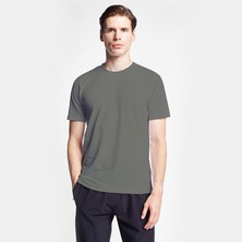 Lescon 25S-1298-25N Erkek Kısa Kol Tişört Haki