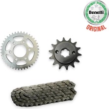 ORIJINAL 125 S Oringli Zincir ve  Ön Arka Dişli Set