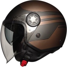 Freem FR-612 Yarım Kask Güneş Vizörlü Soft (M)