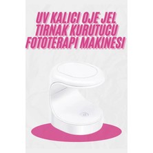 Kalıcı Oje Kurutucu Mini Uv Işınlı Taşınabilir Hızlı ve Pratik Oje Kurutucu