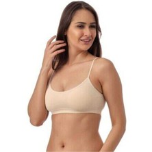 Pedli Ip Askılı Ten Rengi Büstiyer