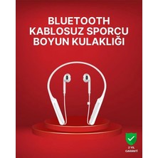 Boyun Askılı Kablosuz Kulaklık – Uzun Süreli Batarya Performansı