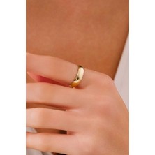 14 Ayar Altın 5mm Alyans Yüzük