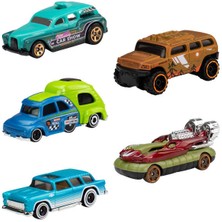 Hot Wheels Beşli Araba Seti Hw Getaways JBJ77