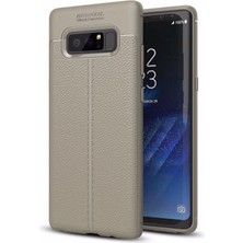 Samsung Galaxy Note 8 Kılıf Uzun Ömürlü ve Dayanıklı Dermiq Premium Esnek Lüks Silikon Kapak
