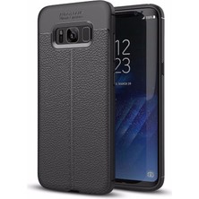 Samsung Galaxy S8 Kılıf Uzun Ömürlü ve Dayanıklı Dermiq Premium Esnek Lüks Silikon Kapak