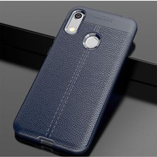 Huawei Y6S 2019 Kılıf Deri Görünümlü Deriko Premium Silikon Kapak