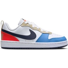 Nike Court Borough Low Gs Recraft Beyaz-Mavi Günlük Spor Ayakkabı