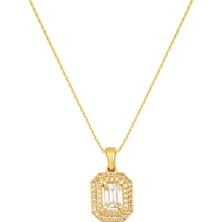 Baget Kolye 14 Ayar Altın