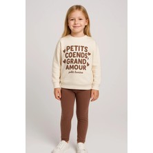 Petits Baskılı Kız Çocuk Takım 20453