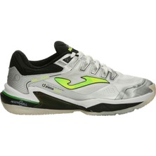 Joma Slam 2512 Beyaz Siyah Erkek Tenis Ayakkabısı Nefes Alabilir Yapı ile Konforlu Oyun Deneyimi