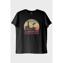 Nuugg 3.6 Roentgen Siyah Tişört