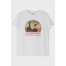 Nuugg 3.6 Roentgen Beyaz Tişört