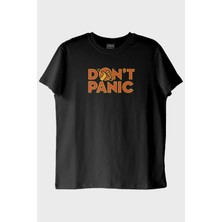 Nuugg Dont Panic Siyah Tişört